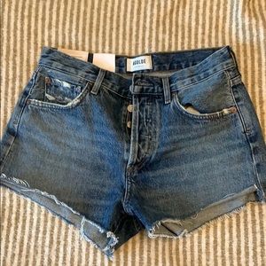 AGOLDE denim shorts